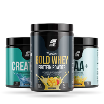 Combo of Gold Whey Protein + EAA + Creatine