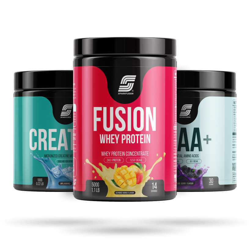 Combo of Fusion Whey Protein + EAA + Creatine