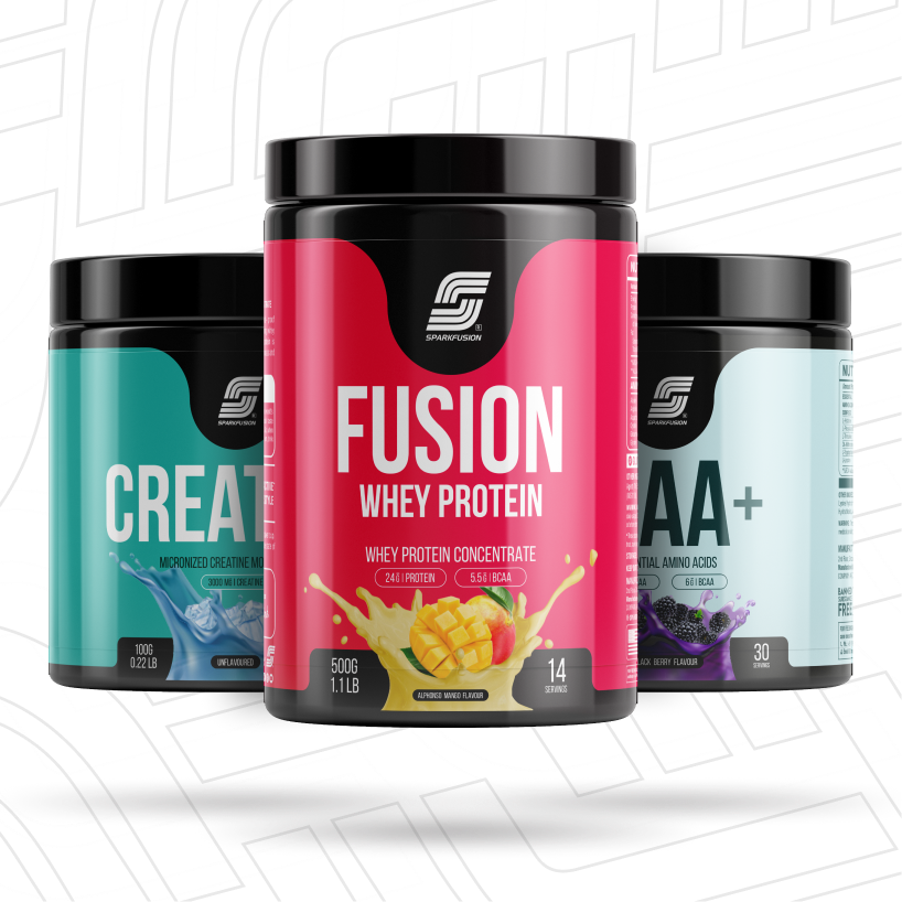 Combo of Fusion Whey Protein + EAA + Creatine