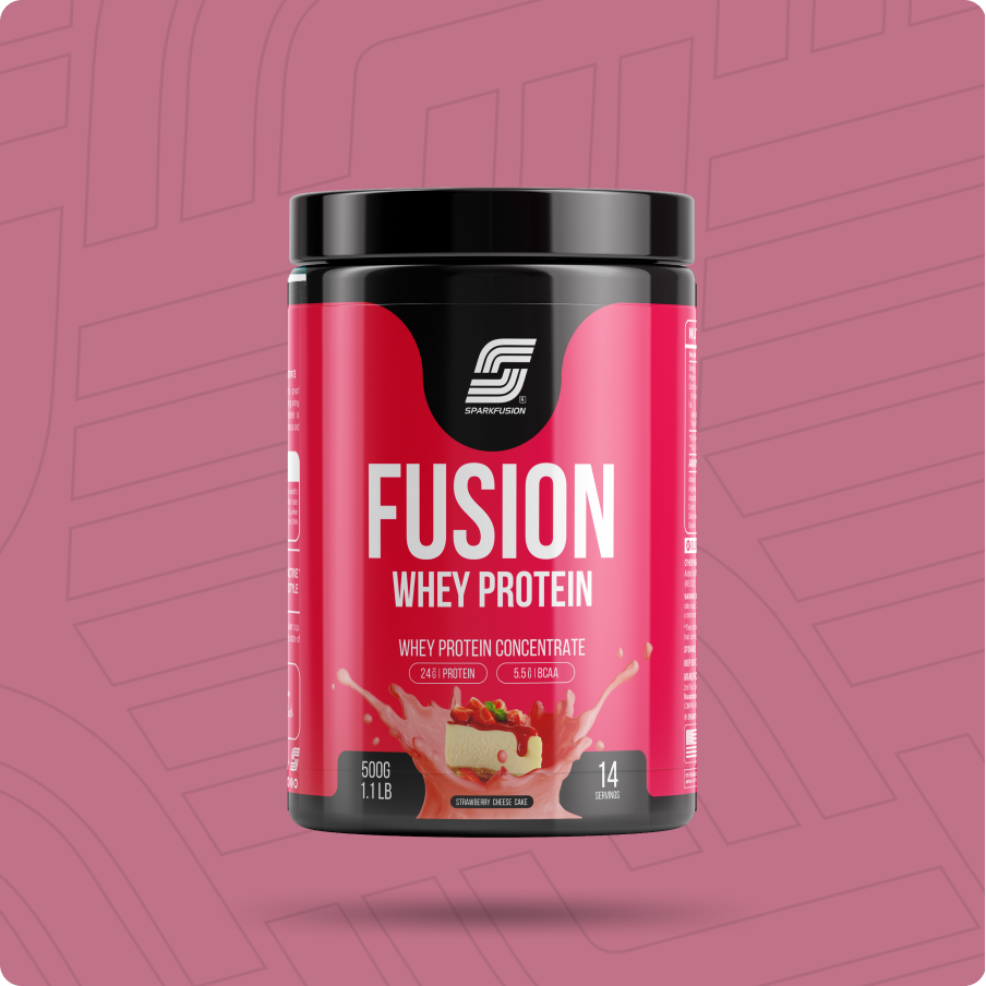 Fusion Whey Protein Strawberry Cheese Cake