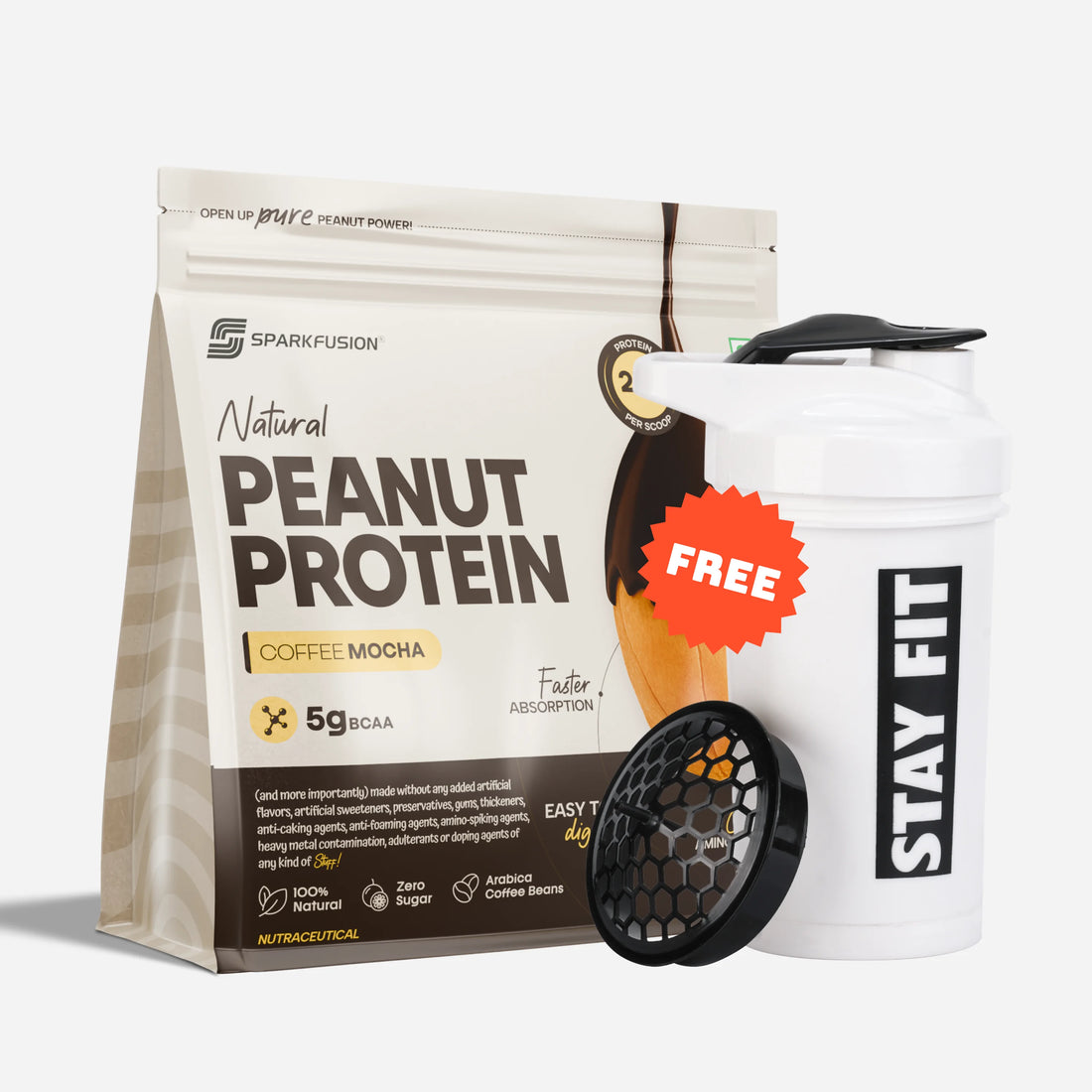 Peanut Protein Coffee Macha (1kg * 3)