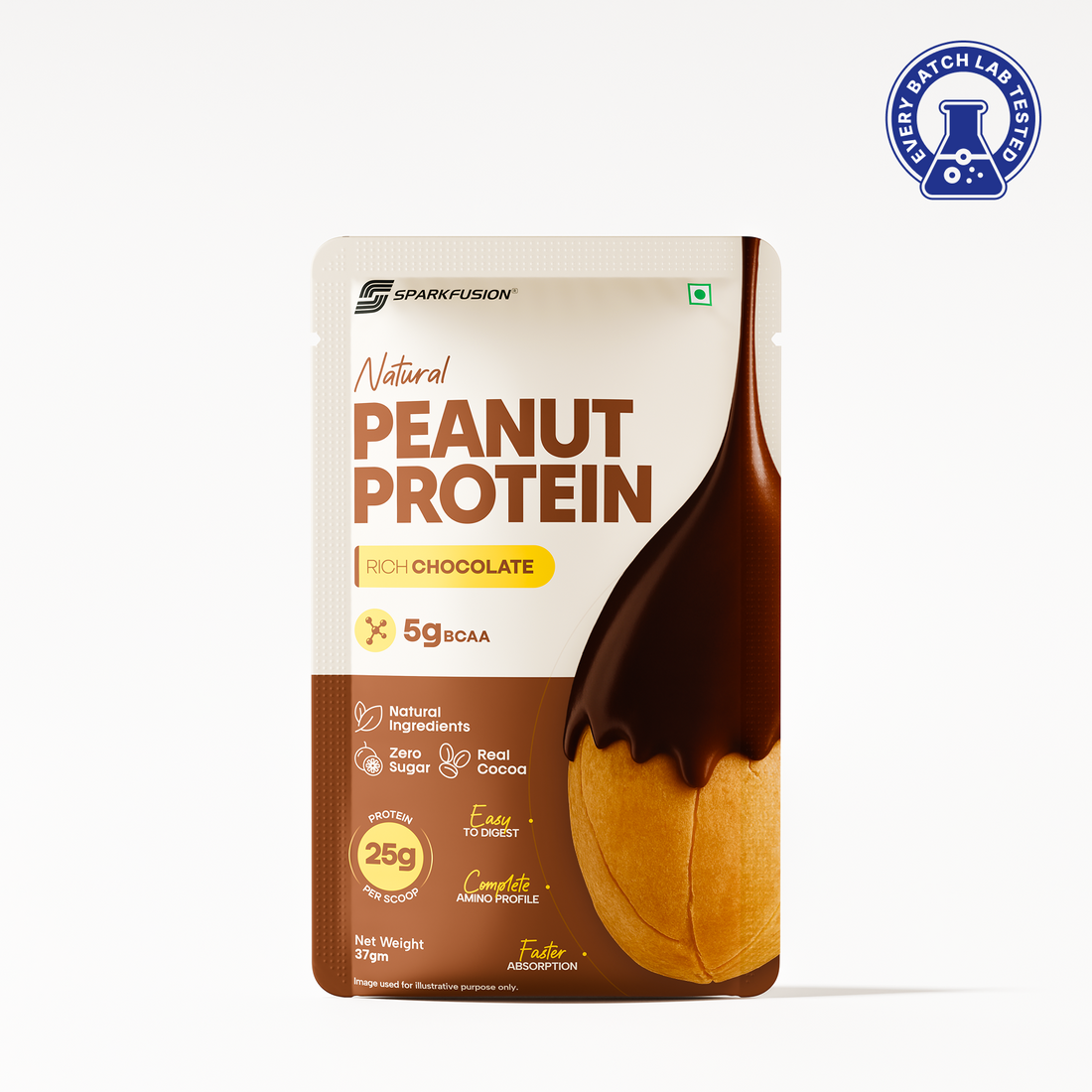 Natural Peanut Protein All Flavour - Pack of 12