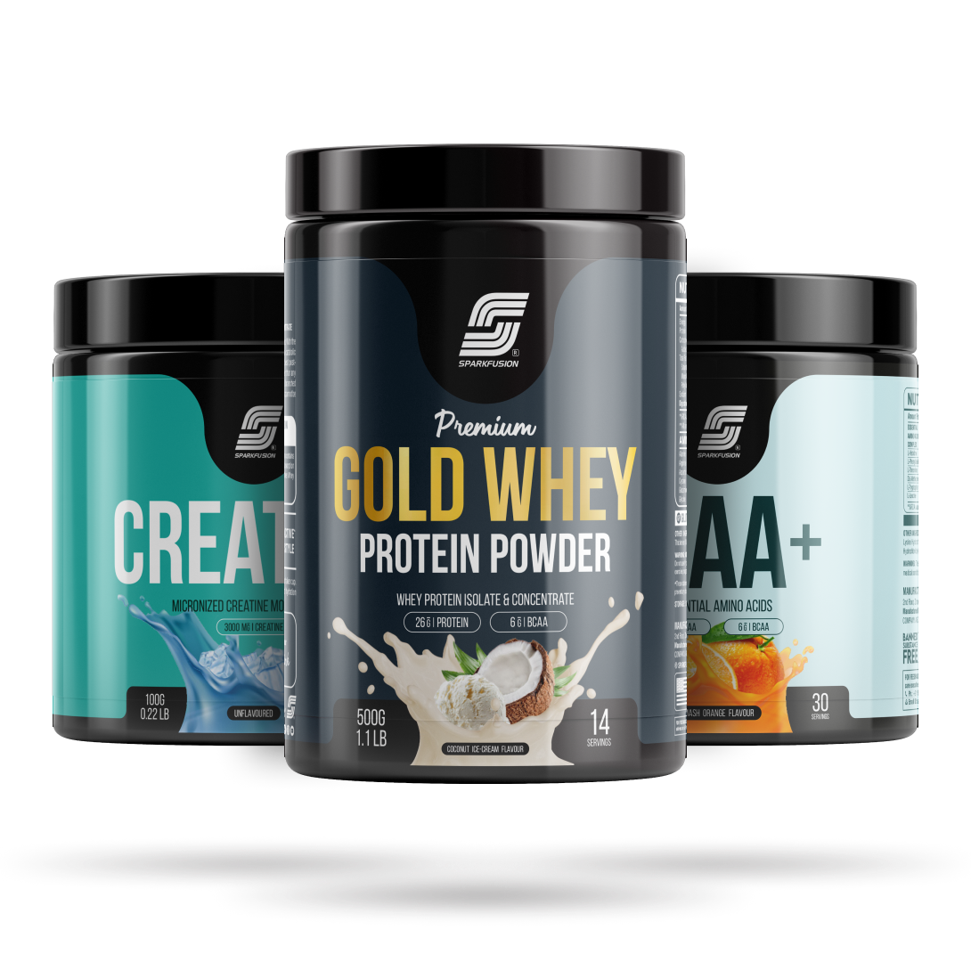 Combo of Gold Whey Protein + EAA+ Creatine