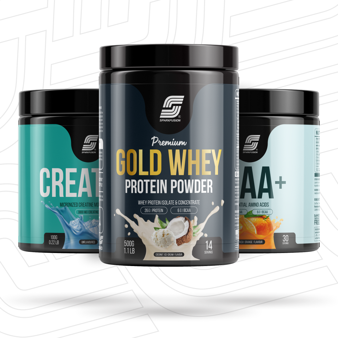 Combo of Gold Whey Protein + EAA+ Creatine